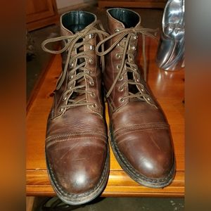Men's Thursday Everyday Boots Size 9.5 Brown Leather